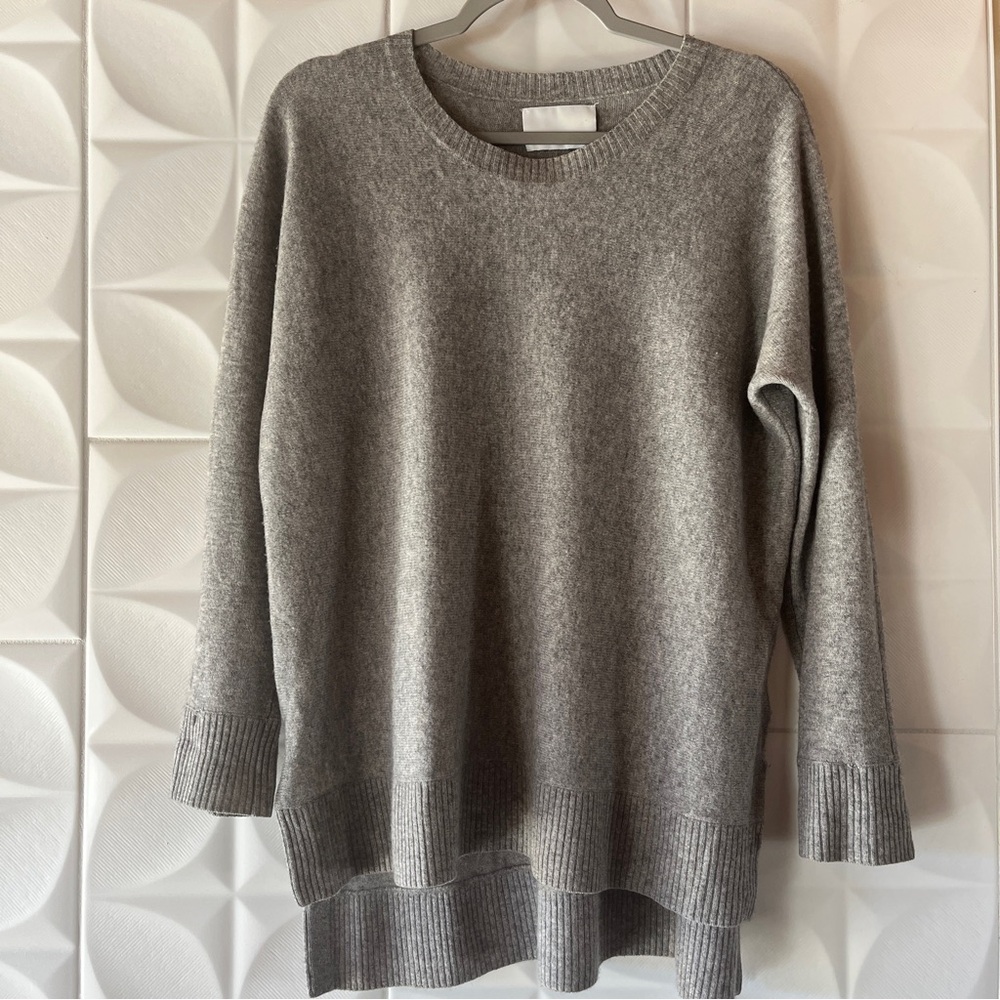 Cashmere Hi-Low Sweater (fits S)
